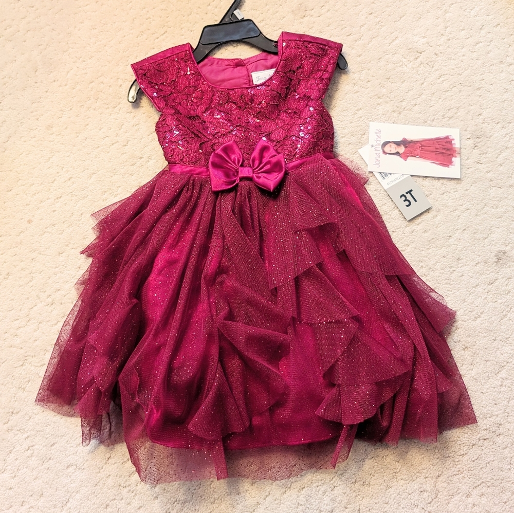 NWT Jona Michelle Formal Toddler Dress